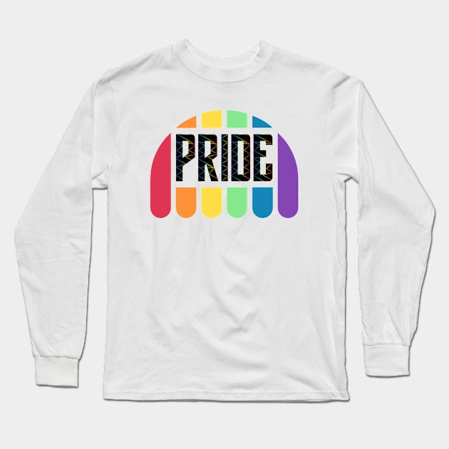 Pride Rainbow Lgbt Long Sleeve T-Shirt by osmansargin